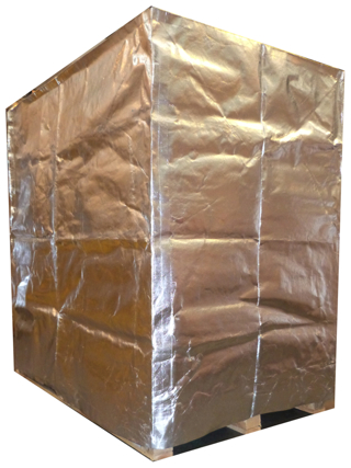 Aluminium foil pallet cover